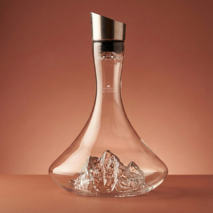 Carafe à décanter TOPOGRAPHIC : Mont Everest | Alaskan MAKER
