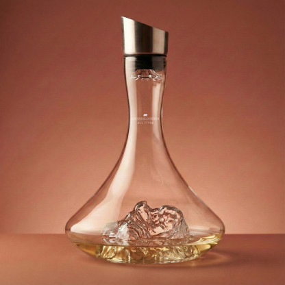 Wine decanter TOPOGRAPHIC : Grossglockner