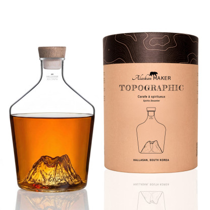 Spirit Decanter Hallasan TOPOGRAPHIC