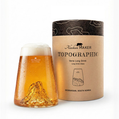 Design glass Seoraksan TOPOGRAPHIC