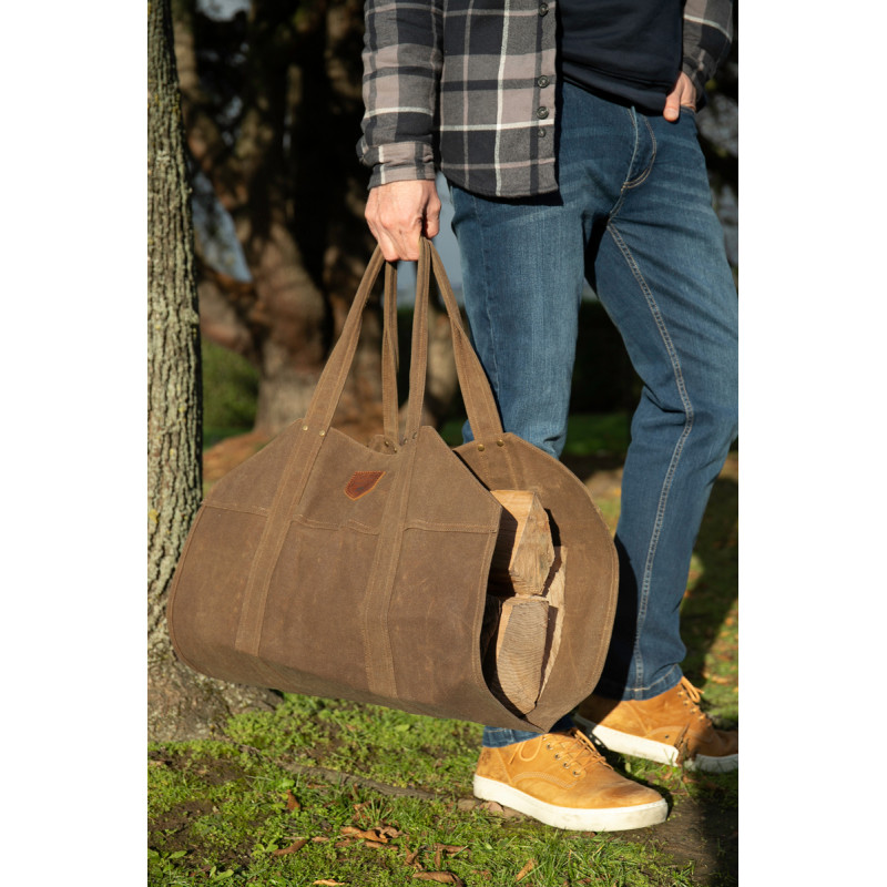 sac panier bois