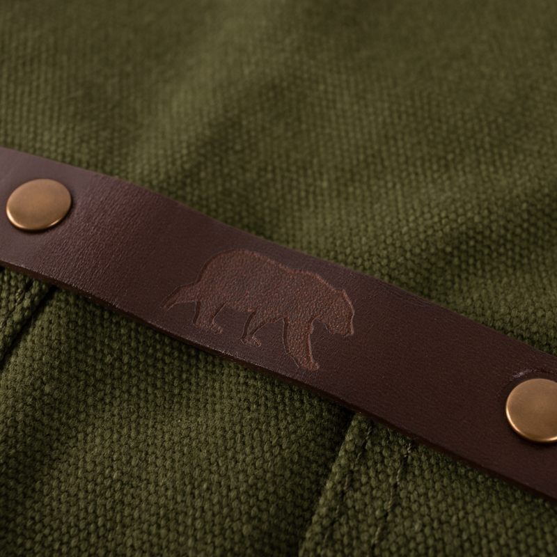 Tablier vert homme Alaskan MAKER