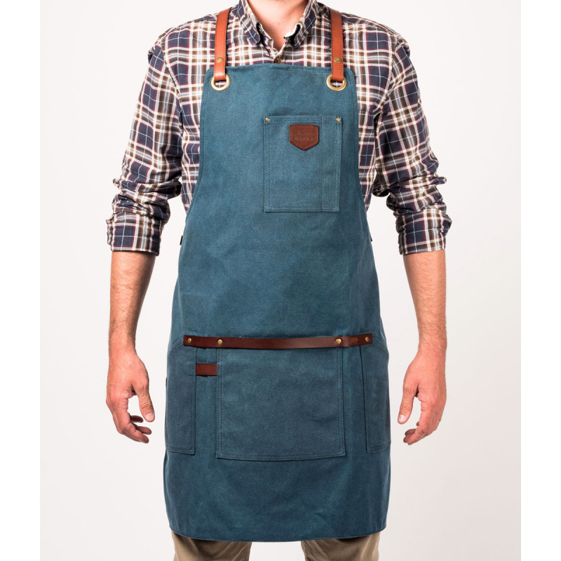 Tablier bleu homme Alaskan MAKER