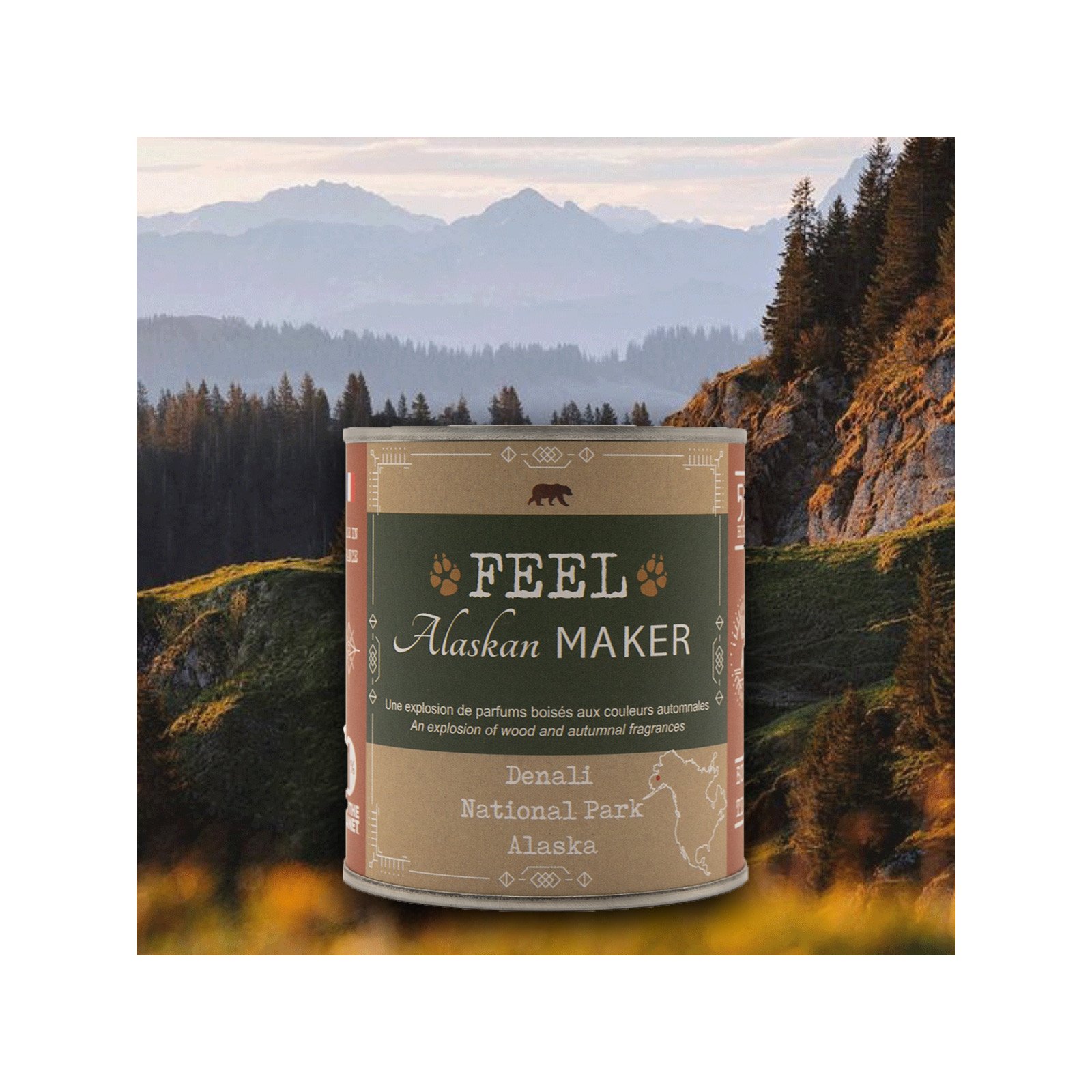 Bougie FEEL ALASKAN MAKER