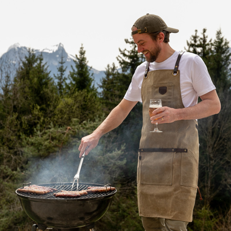 Tablier bleu homme Chic alaskan maker