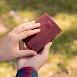 Portefeuille en cuir Magic Handy