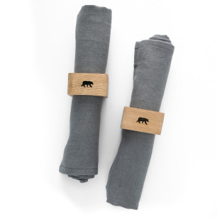 RING Wooden napkin rings (set of 2) | Alaskan Maker