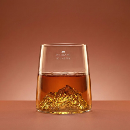 Set of 2 Shot Glasses – Everest & Mont Blanc