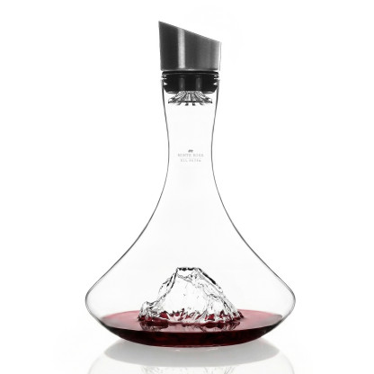 Topographic decanter: Monta Rosa - Alaskan MAKER