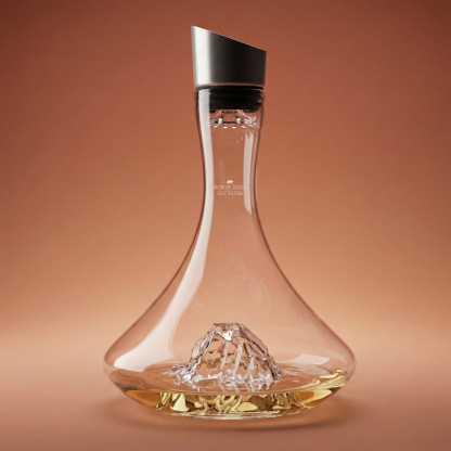 Topographic decanter: Monta Rosa - Alaskan MAKER