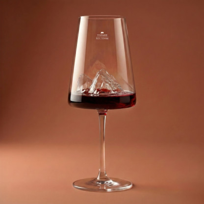 Verre à vin Tofane TOPOGRAPHIC