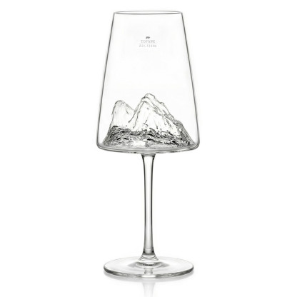 Tofane wine glass TOPOGRAPHIC