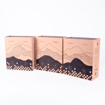 Mont Blanc & Everest wine glass set TOPOGRAPHIC