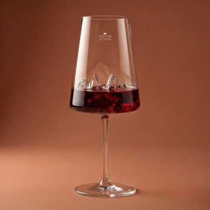 Coffret verre à vin - Tre Cime di Lavaredo TOPOGRAPHIC