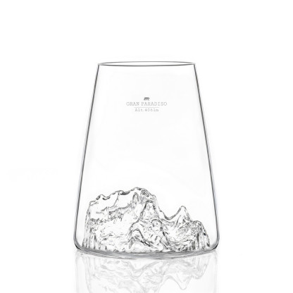 Design glass Gran paradiso TOPOGRAPHIC
