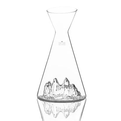 Water Carafe Tre Cime di Lavaredo TOPOGRAPHIC