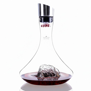 Carafe à vin TOPOGRAPHIC : Zugspitze