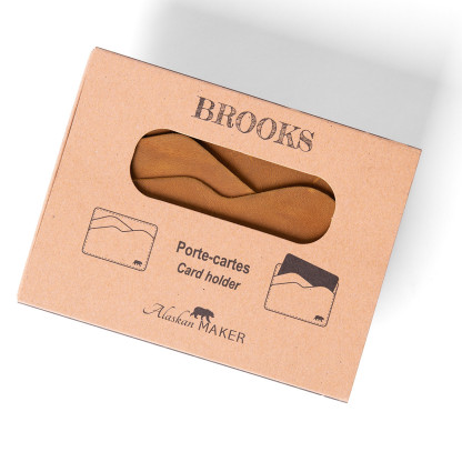 Porte carte cuir extra plat BROOKS