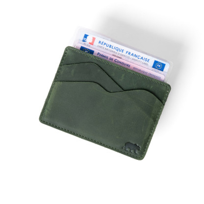 Porte carte cuir extra plat BROOKS