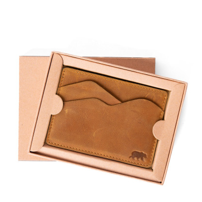Porte carte cuir extra plat BROOKS