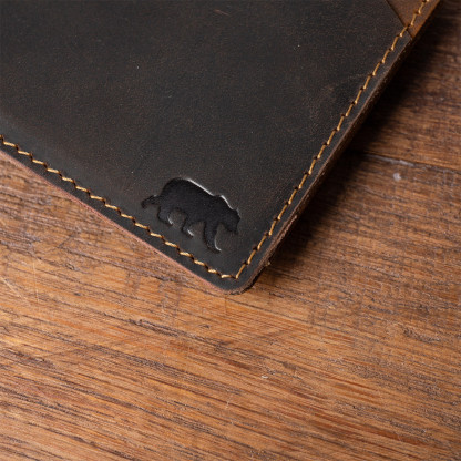 Porte carte cuir extra plat BROOKS