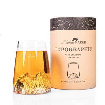 Design TOPOGRAPHIC glass: Hallasan
