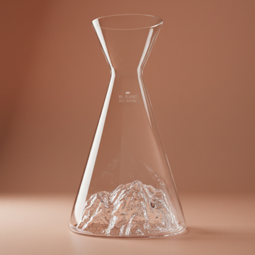 Carafe à eau TOPOGRAPHIC : Mont Blanc