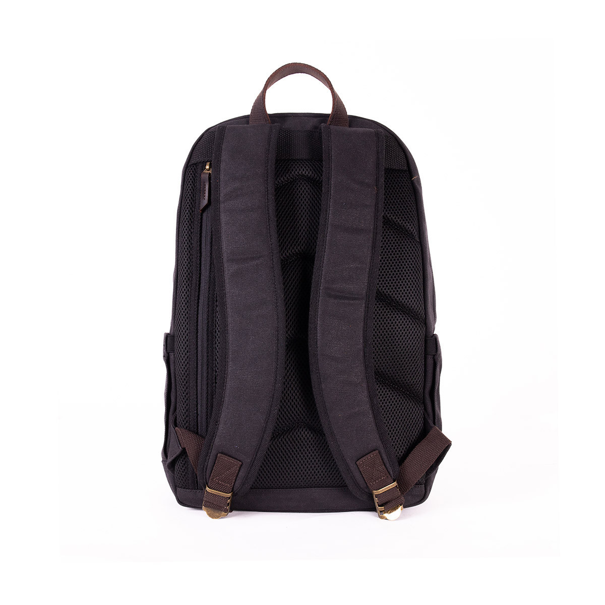 Sac à Dos Vegan KANSAS En Papier Kraft Hydrofuge, Noir - Marque Bonizetti, Neuf Avec étiquettes Et Boîte