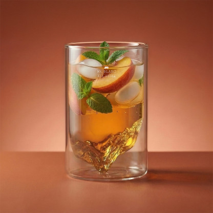 Verre Double Paroi Mont Blanc TOPOGRAPHIC