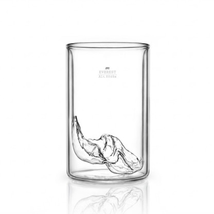 Everest Double-Wall Glass TOPOGRAPHIC