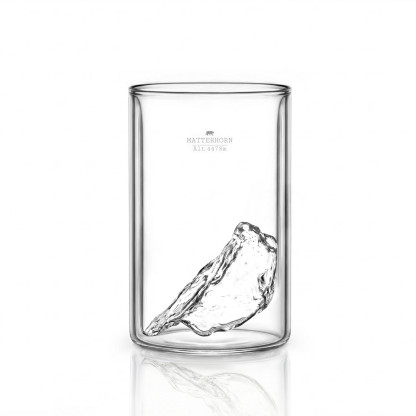 Verre Double Paroi Matterhorn TOPOGRAPHIC