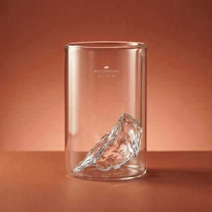 Verre Double Paroi Matterhorn TOPOGRAPHIC