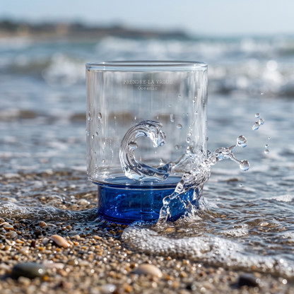 Verre Design OCEANIC - Vague