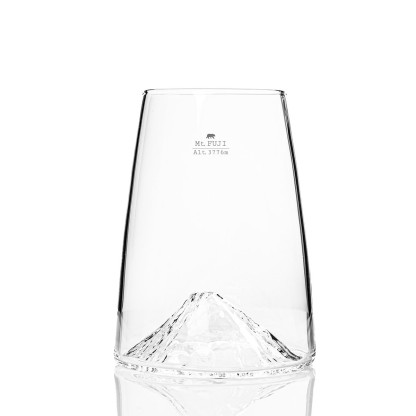 Verre design TOPOGRAPHIC : Fuji