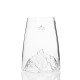 Verre design TOPOGRAPHIC : Fitz Roy